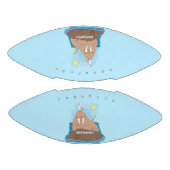 Ballon De Foot Illustration drôle de morse joyeux (Panneaux)