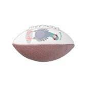 Ballon De Foot Illustration drôle de pigeon curieux (Tourné à 90°)