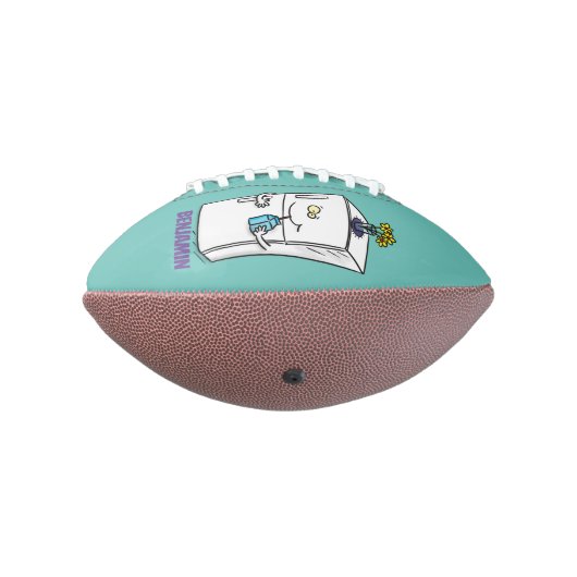 Ballon De Foot Illustration drôle de réfrigérateur (Tourné à 270°)