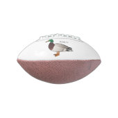 Ballon De Foot Illustration du canard de Majard (Tourné à 90°)