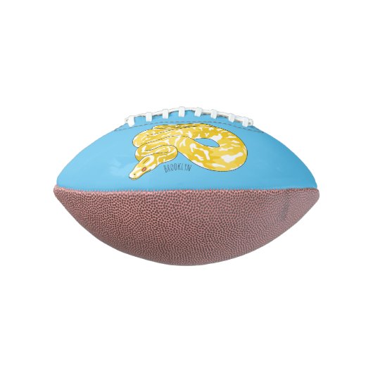 Ballon De Foot Illustration du serpent python birman (Tourné à 90°)