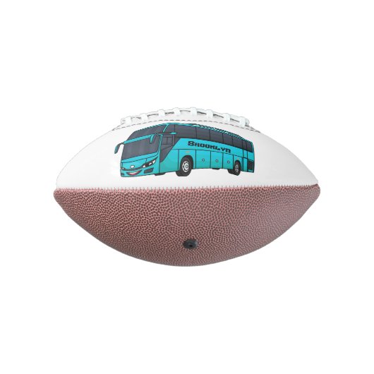 Ballon De Foot Illustration d'un autobus à passagers moderne (Tourné à 270°)