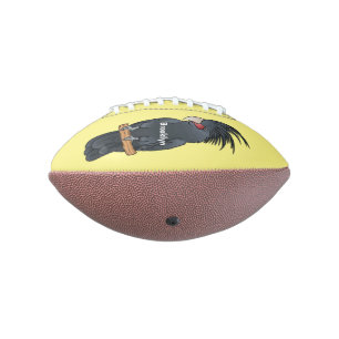 Ballon De Foot Illustration d'un oiseau de cobaye de palme