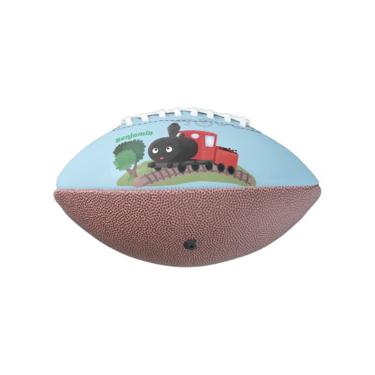 Ballon De Foot Illustration d'une locomotive à vapeur mûre (Tourné à 270°)