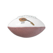 Ballon De Foot Illustration en mandoline (Tourné à 90°)