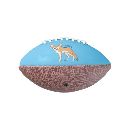 Ballon De Foot Illustration Fennec fox (Tourné à 270°)