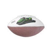 Ballon De Foot Illustration Jet ski (Tourné à 90°)