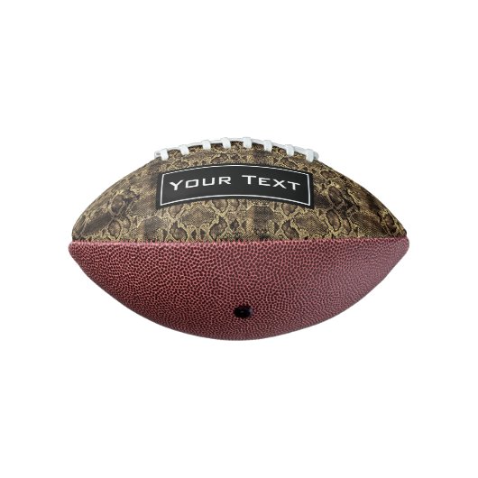 Ballon De Foot Impression Snack Brown (Tourné à 270°)