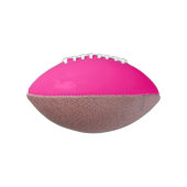Ballon De Foot Impression zèbre rose (Tourné à 90°)