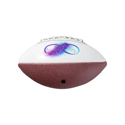 Ballon De Foot Infinity with purple feather (Tourné à 270°)