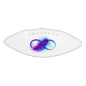 Ballon De Foot Infinity with purple feather (Panneau)