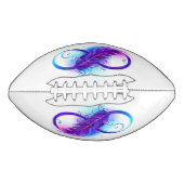 Ballon De Foot Infinity with purple feather (Devant)