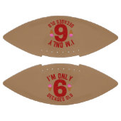 Ballon De Foot J'ai seulement 60 ans (Panneaux)