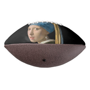 Ballon De Foot Johannes Vermeer - Fille avec une oreille perle
