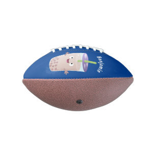 Ballon De Foot Joli personnage de dessin animé boba thé bulle