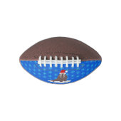 Ballon De Foot Joli Walrus de Noël et Snowflakes (Devant)