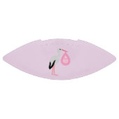 Ballon De Foot Jolie chatte rose bébé fille Stork (Panneau)