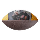 Ballon De Foot Joueur Jaune Nom de l'équipe Photo (Tourné à 90°)