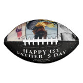 Ballon De Foot Joyeux 1er Père Jour 3 Photo Collage (Devant)