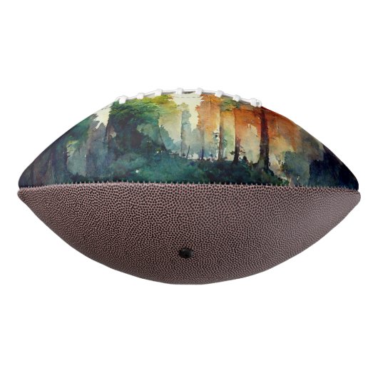 Ballon De Foot La forêt (nature) (Tourné à 270°)
