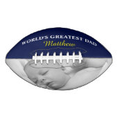 Ballon De Foot La plus grande famille papa du monde Photo Footbal (Devant)