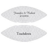 Ballon De Foot Lacy Look Football Personnalisé Mariage (Panneaux)