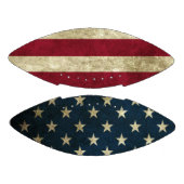 Ballon De Foot Le football de drapeau américain vintage (Panneaux)