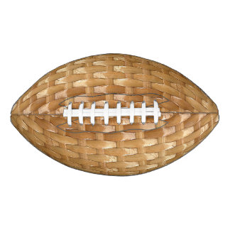 Ballon De Foot Le look de laque en osier Basketweave Texture
