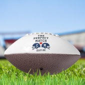 Ballon De Foot Le Monogramme Parfait Mariage de football