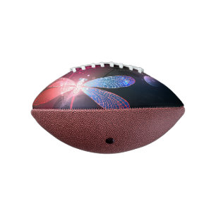 Ballon De Foot libellule rouge brillante