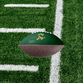 Ballon De Foot logo commercial vert émeraude