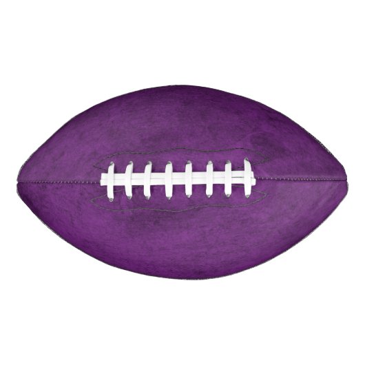 Ballon De Foot luxueux Elegant classique violet (Devant)