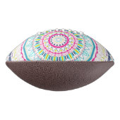 Ballon De Foot mandala coloré (Tourné à 90°)