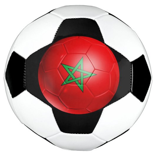 Ballon de foot Maroc (Tourné)