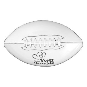 Ballon De Foot Me marierez-vous - Drôle Mariage Proposition