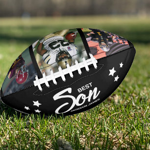Ballon De Foot Meilleur Collage Photo de Fils Football