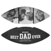 Ballon De Foot MEILLEUR DAD JAMAIS Cool moderne photos noir et bl (Panneaux)