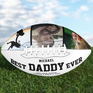 Ballon De Foot MEILLEUR DADDY JAMAIS Cool moderne Couleur photo C