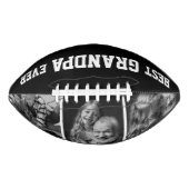 Ballon De Foot Meilleur Grand-Père Jamais Photo Grand-Enfants Noë (Devant)