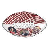 Ballon De Foot Meilleur papa Coeur rouge Père's Day 3 Photo Colla (Devant)