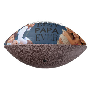 Ballon De Foot Meilleur Papa de tous les temps à personnaliser