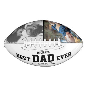 Ballon De Foot MEILLEUR PAPA JAMAIS Cool moderne COULEUR Photos P