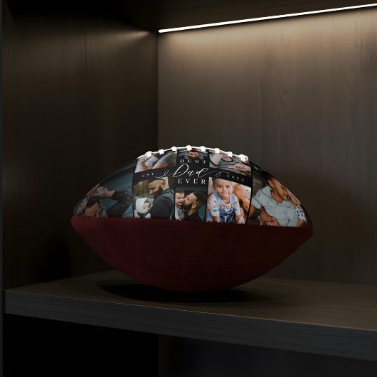 Ballon De Foot Meilleur papa jamais | Fête des pères 8 Collage ph