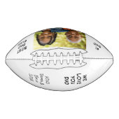 Ballon De Foot Meilleur papa jamais photo (Devant)