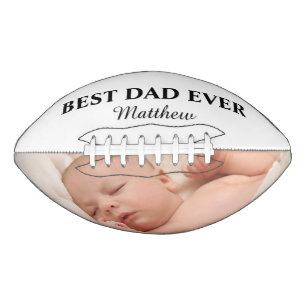 Ballon De Foot Meilleur Papa Jamais Photo Famille Football Modern