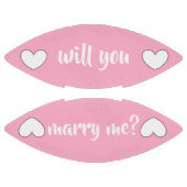 Ballon De Foot M'épouseras-tu ? football par dalDesignNZ (Panneaux)