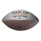 Ballon De Foot Merci Coach Nom de l'équipe Silver Photo (Tourné à 270°)