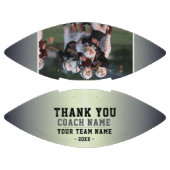 Ballon De Foot Merci Coach Nom de l'équipe Silver Photo (Panneaux)