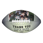 Ballon De Foot Merci Coach Nom de l'équipe Silver Photo (Devant)