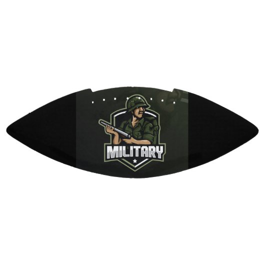 Ballon De Foot Militaire  (Panneau)